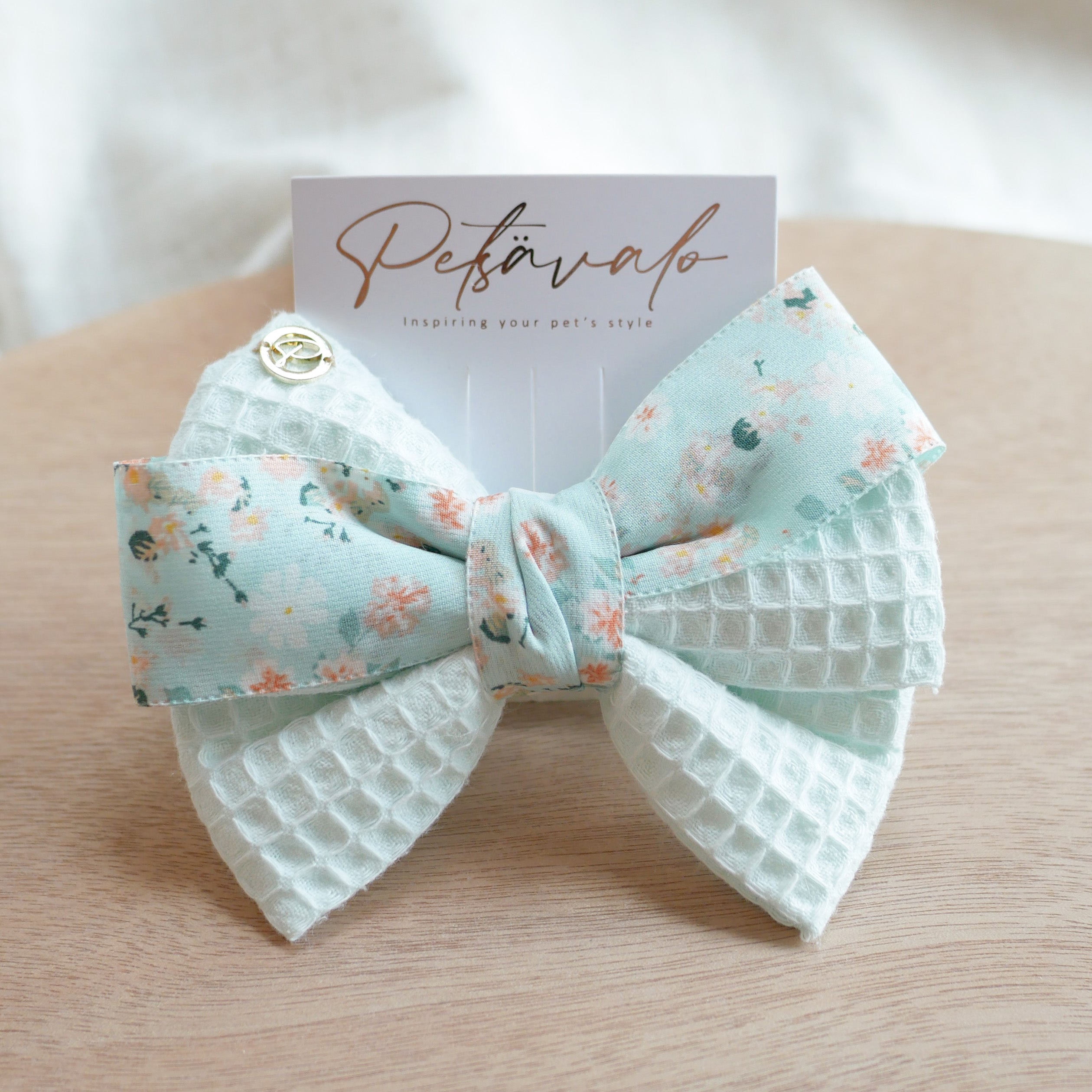 WAFF | Waffle Sailor Bow tie - Baby Blue