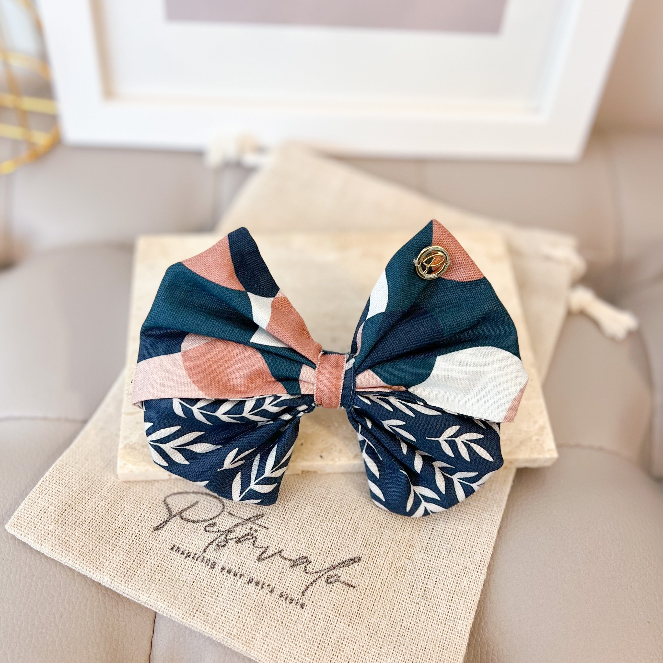 CHOU// Pinky sweet Bow tie - Camouflage