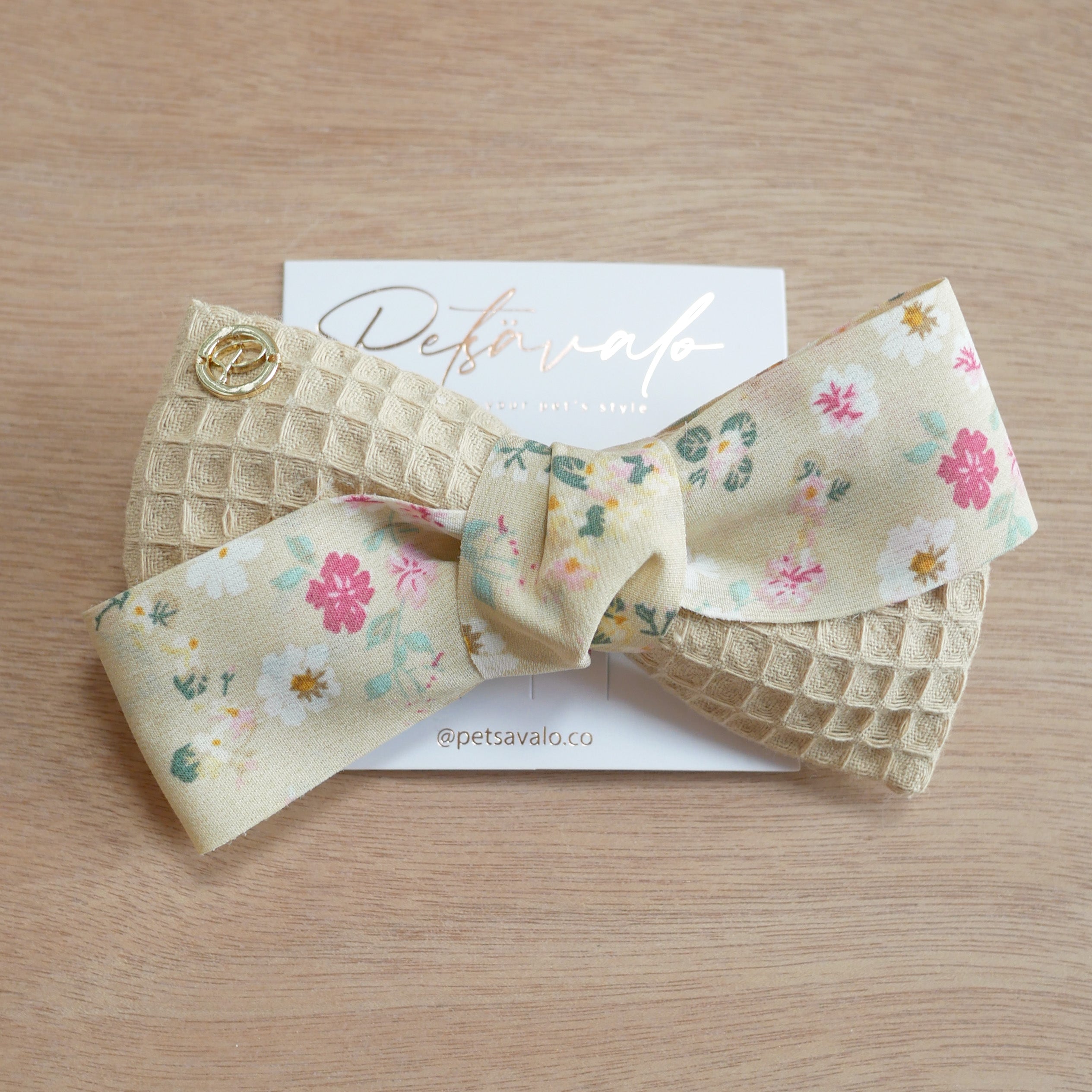 WAFF | Waffle Bow tie - Khaki