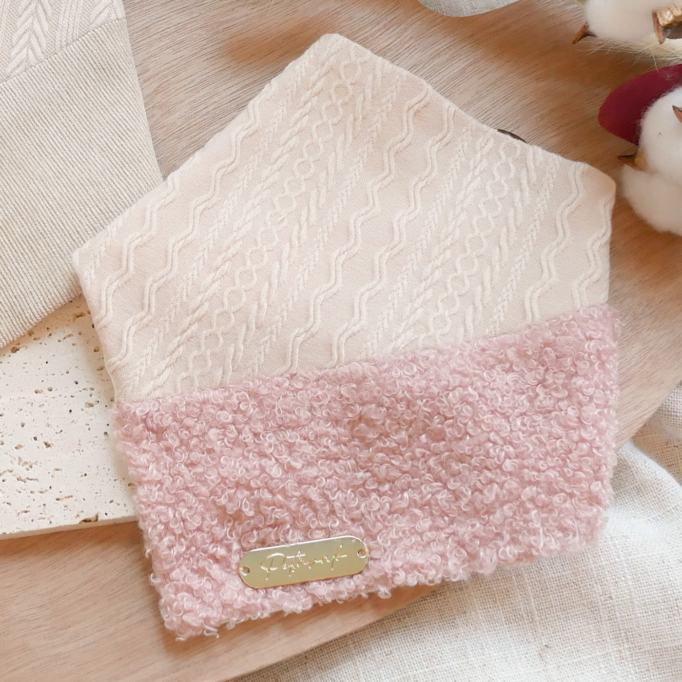 MOFU | Woolen Teddy Bandana